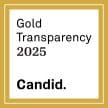 Gold Transparency 2025 badge with Candid logo.